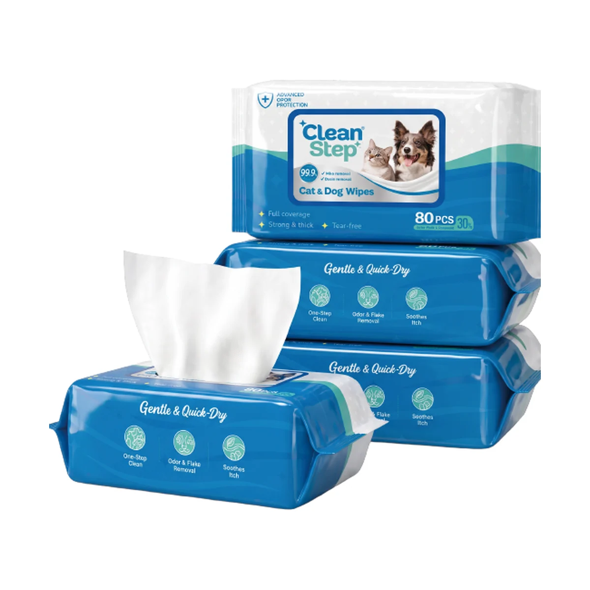 Clean Step pet wipes