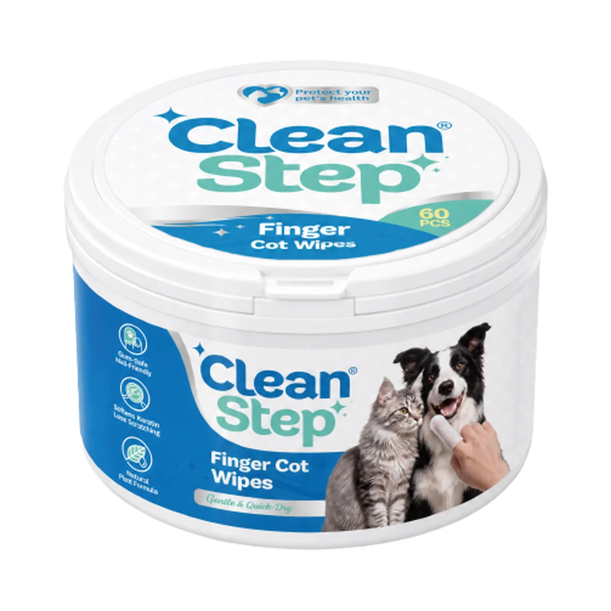 Clean Step finger wipes