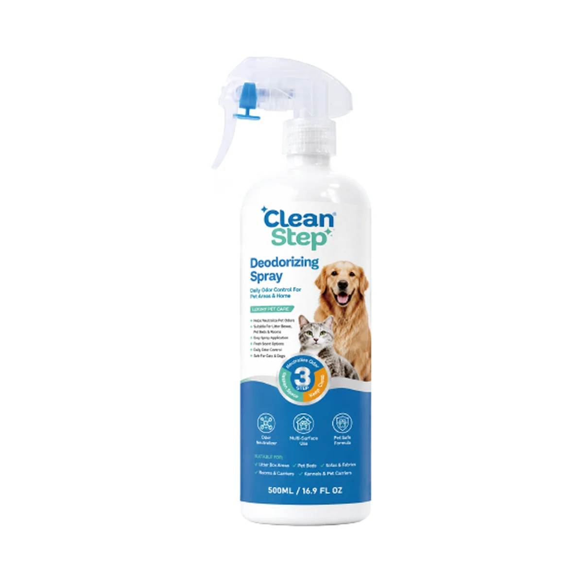 Clean Step deodorizing spray