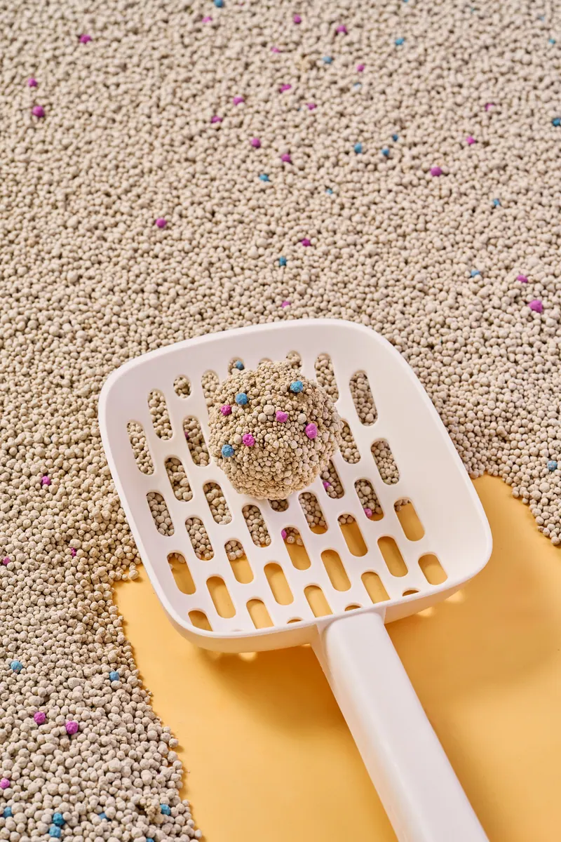 Bentonite ball shape cat litter