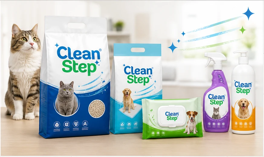 Cleanstep pet hygiene product range